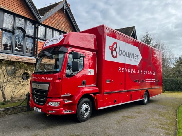 Bournes Moves Removal Lorry